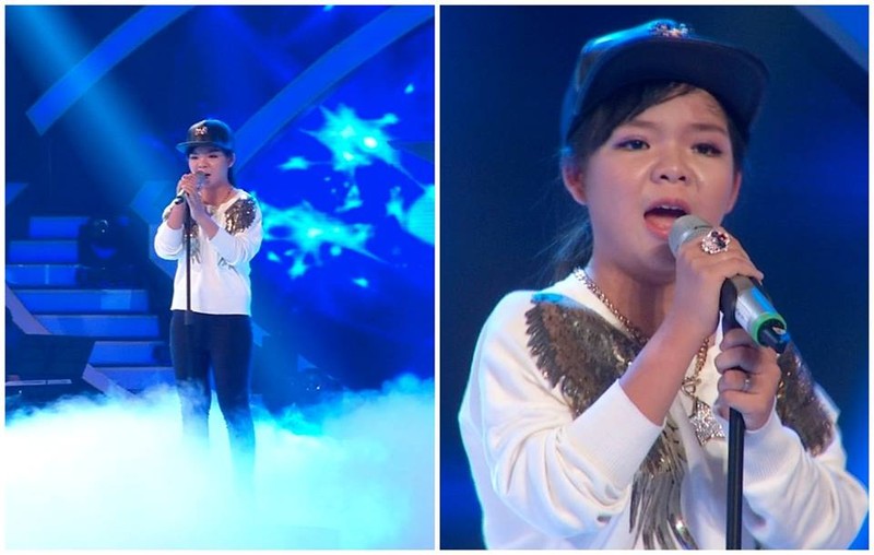 Co gai xinh nhu hoa don tim giam khao Vietnams Got Talent-Hinh-3